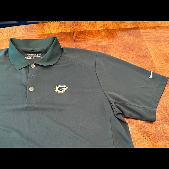 Men’s Nike Golf Green Bay Packers Polo - Picture 1 of 3